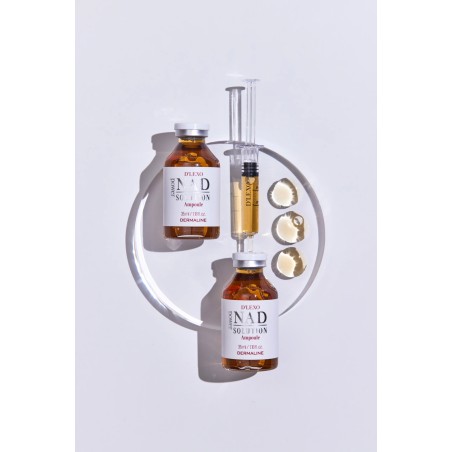 DERMALINE D’LEXO NAD Power Solution energizuojanti ir skaistinanti ampulė, 35 ml