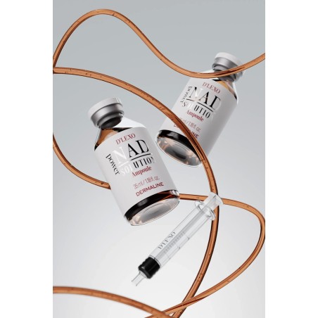DERMALINE D’LEXO NAD Power Solution energizuojanti ir skaistinanti ampulė, 35 ml