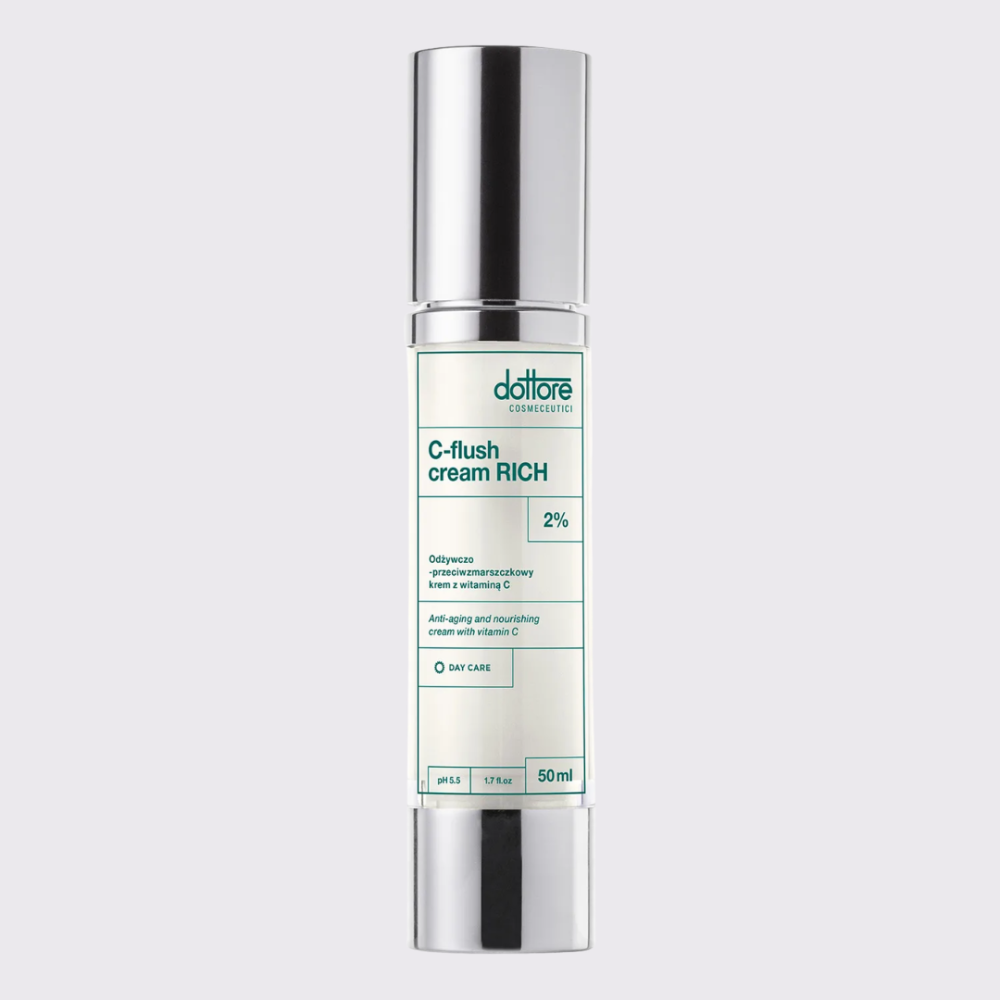 Veido kremas su vitaminu C Dottore C-flush Rich, 50 ml