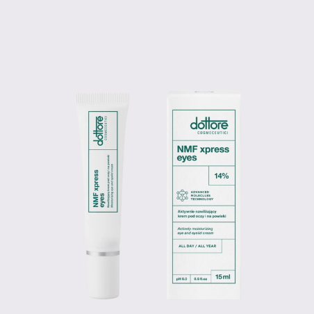 Drėkinamasis paakių kremas Dottore NMF Xpress Eyes, 15 ml