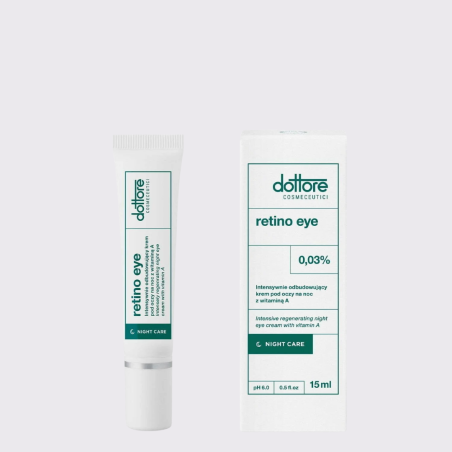 Paakių kremas su retinoliu Dottore Retino Eye, 15 ml