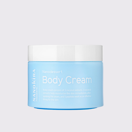 Kūno kremas su peptidais Nanoasia Nanodessert, 100 ml