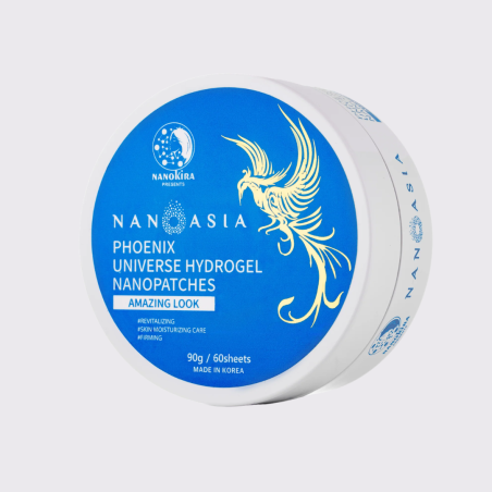 Hidrogeliniai paakių padeliai Nanoasia, 60 vnt.