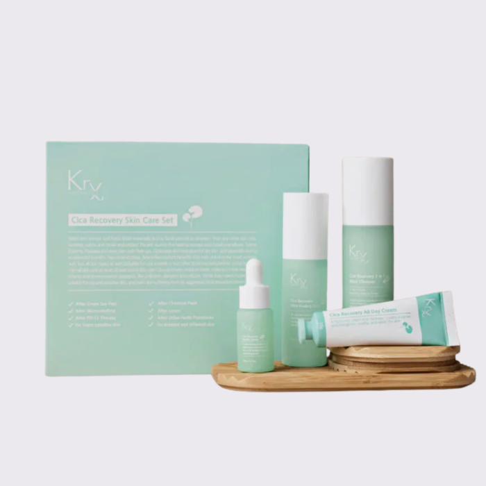 Rinkinys jautriai odai KRX CICA Recovery Kit, 4 vnt.