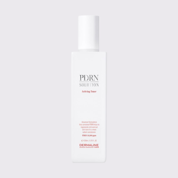 Dermaline PDRN Solution Tonic – Šviesinantis veido tonikas, 200ml| Esteskinshop.lt