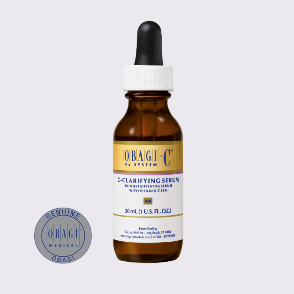 Skaistinantis veido serumas su 10 % vitaminu C ir 4 % arbutinu C-Clarifying Serum, Obagi Medical 30 ml