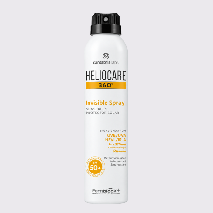 Heliocare 360 invisible apsauginis purškiklis kūnui SPF 50+, 200 ml