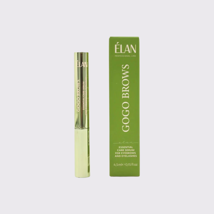 ELAN GOGO BROWS – Atstatomasis serumas antakiams ir blakstienoms (4,5 ml)