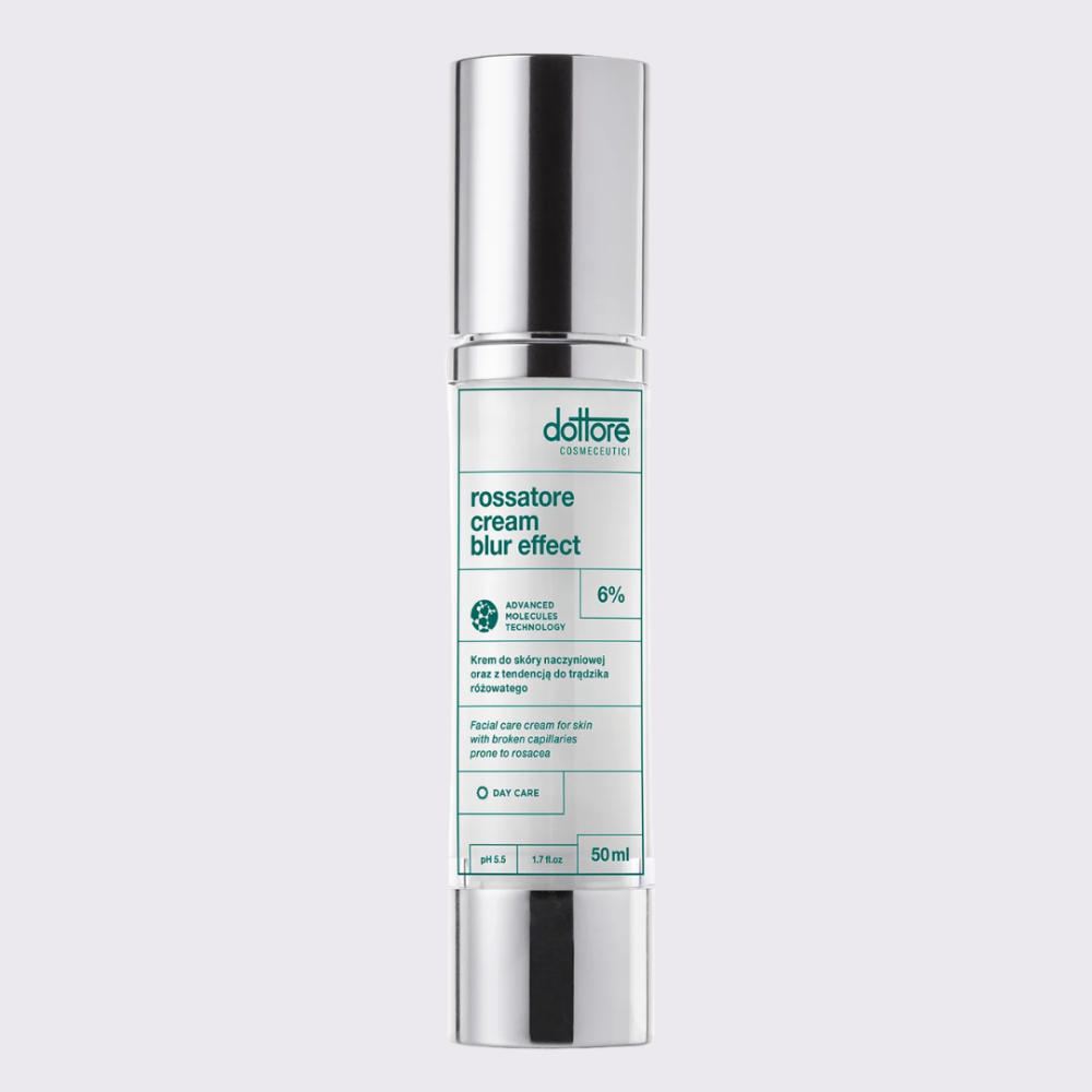 Rossatore Cream Blur Effect kremas kapiliarinei odai 50 ml